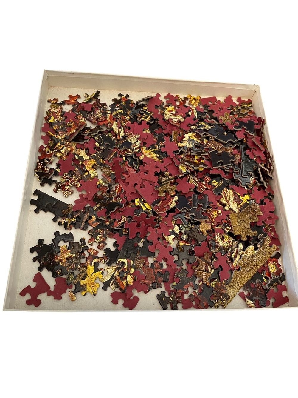 Vintage 1971 Springbok jigsaw puzzle Bouquet of Flowers artist Jacques Linard - Picture 6 of 7
